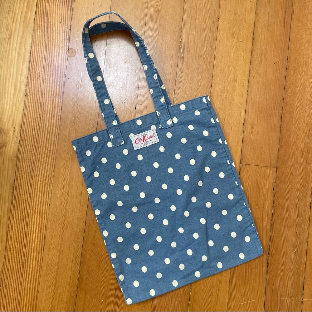 Cath Kidston polka dot tote bag